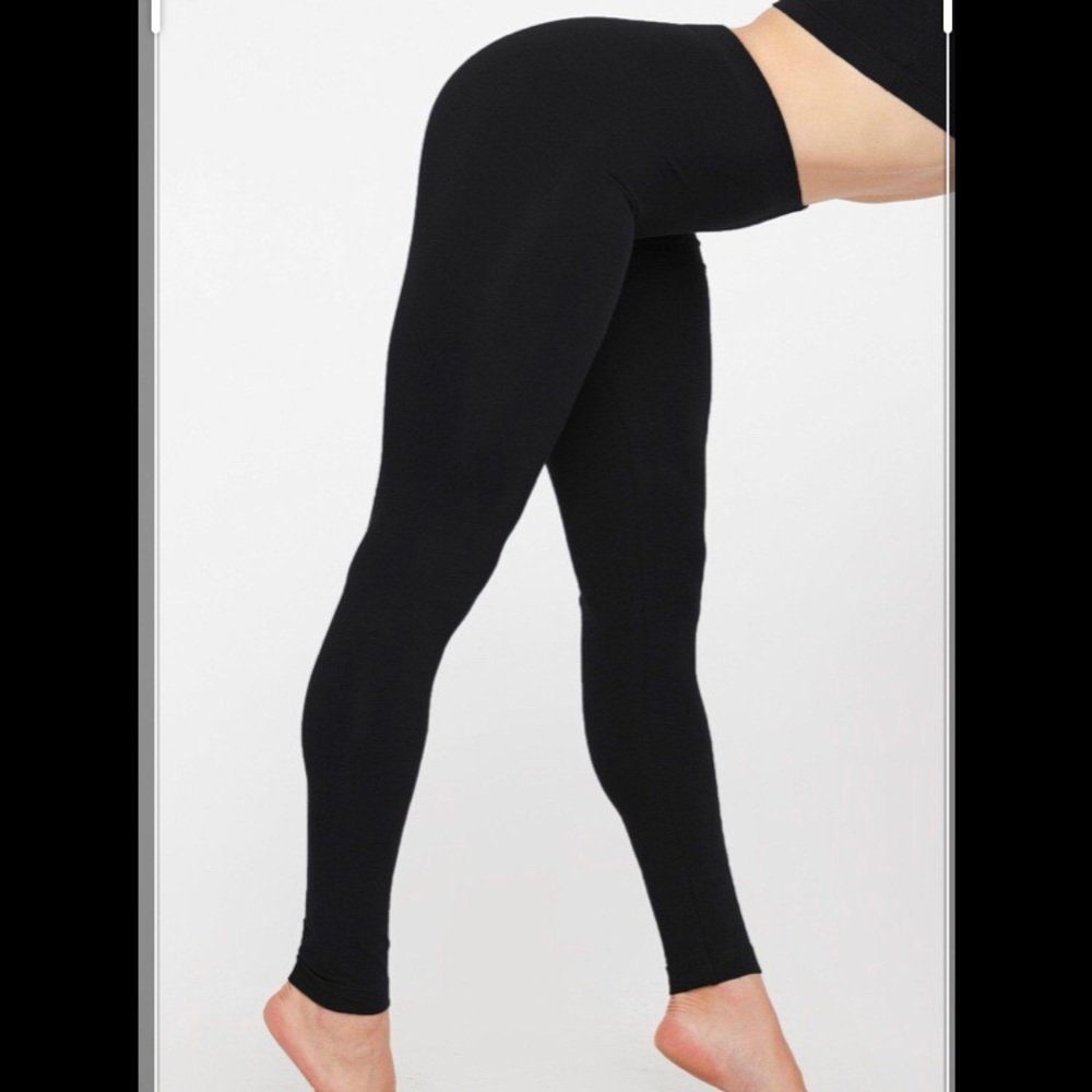 Los Angeles Apparel Black Leggings